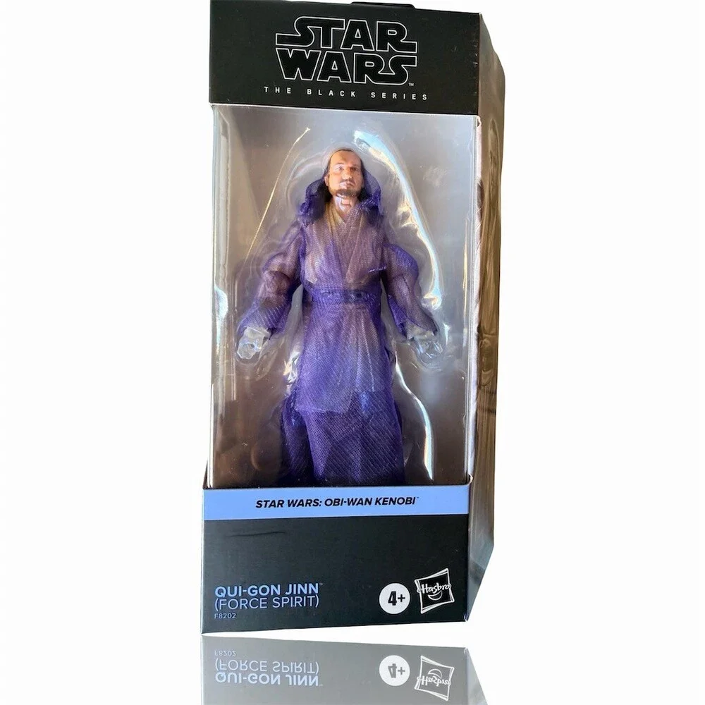 Hasbro Star Wars Black Series Qui-Gon Jinn Force Spirit 6in Action Figure
